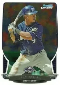 2013 Bowman Chrome #144 - Jean Segura - Milwaukee Brewers