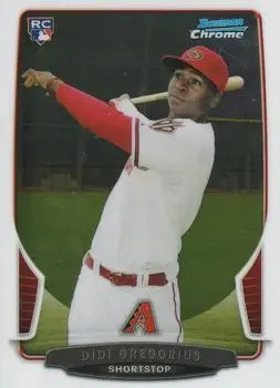 2013 Bowman Chrome #147 - Didi Gregorius - Arizona Diamondbacks - Front
