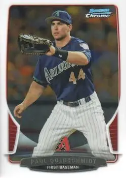 2013 Bowman Chrome #152 - Paul Goldschmidt - Arizona Diamondbacks - Front