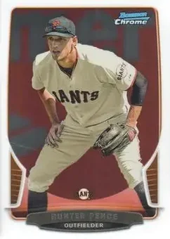 2013 Bowman Chrome #158 - Hunter Pence - San Francisco Giants