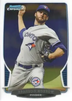 2013 Bowman Chrome #160 - Brandon Morrow - Toronto Blue Jays - Front