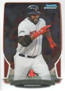 2013 Bowman Chrome #170 - David Ortiz - Boston Red Sox - Front