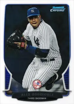 2013 Bowman Chrome #171 - Alex Rodriguez - New York Yankees - Front