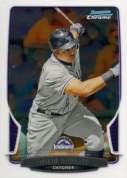 2013 Bowman Chrome #174 - Wilin Rosario - Colorado Rockies - Front