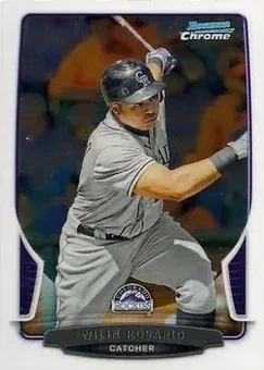 2013 Bowman Chrome #174 - Wilin Rosario - Colorado Rockies