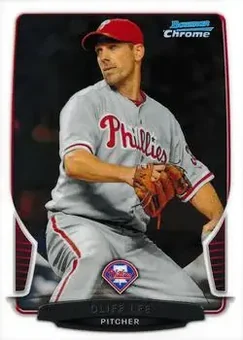2013 Bowman Chrome #180 - Cliff Lee - Philadelphia Phillies
