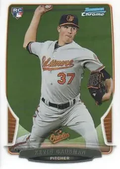 2013 Bowman Chrome #181 - Kevin Gausman - Baltimore Orioles
