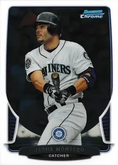2013 Bowman Chrome #183 - Jesus Montero - Seattle Mariners