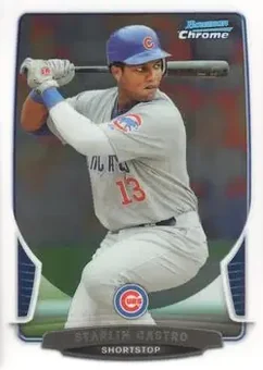 2013 Bowman Chrome #187 - Starlin Castro - Chicago Cubs