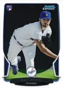 2013 Bowman Chrome #190 - Matt Magill - Los Angeles Dodgers