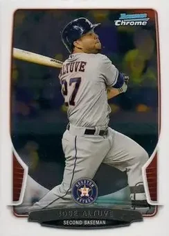 2013 Bowman Chrome #194 - Jose Altuve - Houston Astros