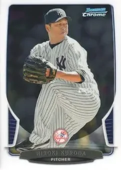 2013 Bowman Chrome #197 - Hiroki Kuroda - New York Yankees