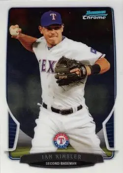 2013 Bowman Chrome #203 - Ian Kinsler - Texas Rangers - Front