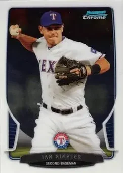 2013 Bowman Chrome #203 - Ian Kinsler - Texas Rangers