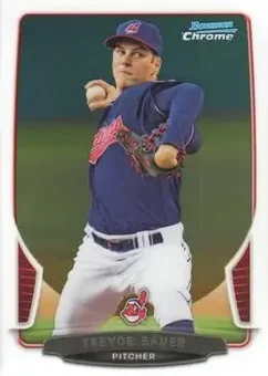 2013 Bowman Chrome #204 - Trevor Bauer - Cleveland Indians