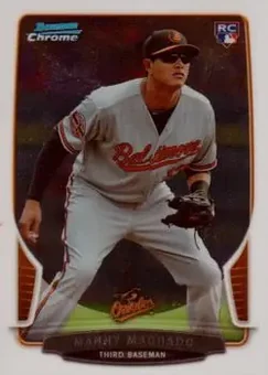 2013 Bowman Chrome #205 - Manny Machado - Baltimore Orioles