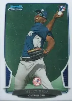 2013 Bowman Chrome #207 - Melky Mesa - New York Yankees