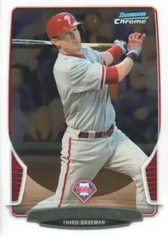 2013 Bowman Chrome #208 - Michael Young - Philadelphia Phillies