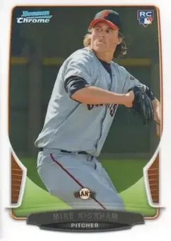 2013 Bowman Chrome #216 - Mike Kickham - San Francisco Giants