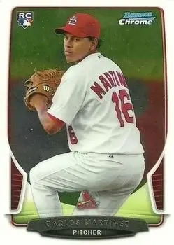 2013 Bowman Chrome #217 - Carlos Martinez - St. Louis Cardinals - Front