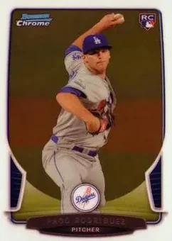 2013 Bowman Chrome #218 - Paco Rodriguez - Los Angeles Dodgers