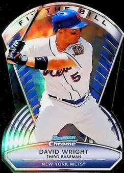 2013 Bowman Chrome - Fit the Bill #FTB-DW - David Wright - New York Mets