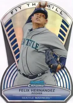 2013 Bowman Chrome - Fit the Bill #FTB-FH - Felix Hernandez - Seattle Mariners