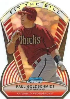 2013 Bowman Chrome - Fit the Bill #FTB-PG - Paul Goldschmidt - Arizona Diamondbacks