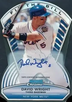 2013 Bowman Chrome - Fit the Bill Autographs #FTBA-DW - David Wright - New York Mets