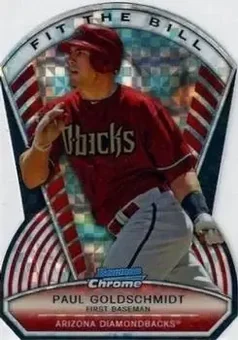 2013 Bowman Chrome - Fit the Bill X-Fractors #FTB-PG - Paul Goldschmidt - Arizona Diamondbacks