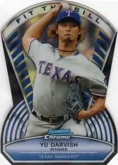 2013 Bowman Chrome - Fit the Bill X-Fractors #FTB-YD - Yu Darvish - Texas Rangers