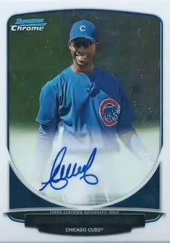 2013 Bowman Chrome - Prospect Autographs #BCA-AAL - Arismendy Alcantara - Chicago Cubs