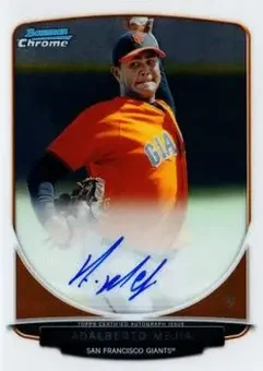2013 Bowman Chrome - Prospect Autographs #BCA-AM - Adalberto Mejia - San Francisco Giants