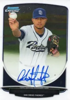 2013 Bowman Chrome - Prospect Autographs #BCA-AP - Adys Portillo - San Diego Padres - Front