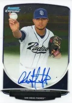 2013 Bowman Chrome - Prospect Autographs #BCA-AP - Adys Portillo - San Diego Padres