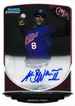 2013 Bowman Chrome - Prospect Autographs #BCA-AW - Adam Walker - Minnesota Twins