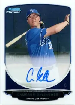 2013 Bowman Chrome - Prospect Autographs #BCA-CG - Cameron Gallagher - Kansas City Royals