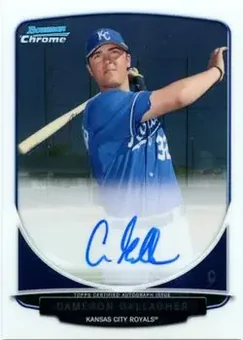 2013 Bowman Chrome - Prospect Autographs #BCA-CG - Cameron Gallagher - Kansas City Royals