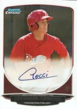 2013 Bowman Chrome - Prospect Autographs #BCA-CT - Carlos Tocci - Philadelphia Phillies