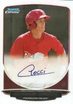2013 Bowman Chrome - Prospect Autographs #BCA-CT - Carlos Tocci - Philadelphia Phillies