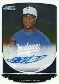 2013 Bowman Chrome - Prospect Autographs #BCA-OG - Onelki Garcia - Los Angeles Dodgers