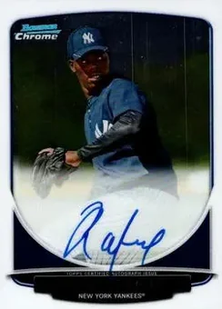 2013 Bowman Chrome - Prospect Autographs #BCA-RD - Rafael De Paula - New York Yankees