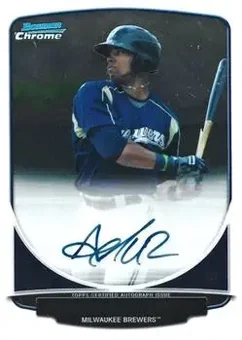 2013 Bowman Chrome - Prospect Autographs #BCA-VR - Victor Roache - Milwaukee Brewers
