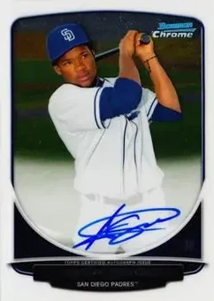 2013 Bowman Chrome - Prospect Autographs #BCA-YA - Yeison Asencio - San Diego Padres