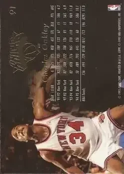 Back of Charles Oakley