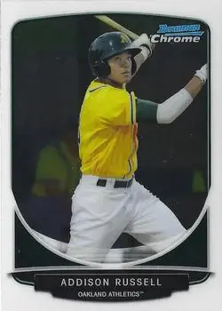 2013 Bowman Chrome - Prospects #BCP113 - Addison Russell - Oakland Athletics - Front