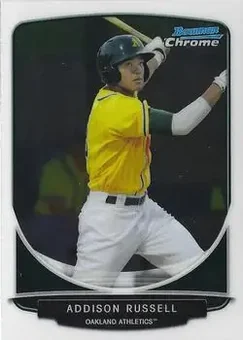 2013 Bowman Chrome - Prospects #BCP113 - Addison Russell - Oakland Athletics