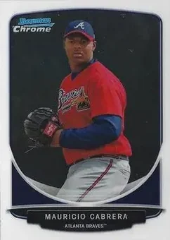 2013 Bowman Chrome - Prospects #BCP114 - Mauricio Cabrera - Atlanta Braves