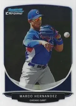 2013 Bowman Chrome - Prospects #BCP115 - Marco Hernandez - Chicago Cubs