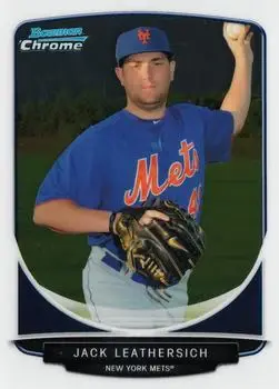 2013 Bowman Chrome - Prospects #BCP116 - Jack Leathersich - New York Mets - Front